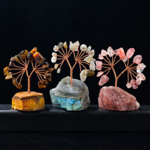 Natural Colorful Crystal Stone Ornaments